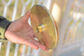 Unlacquered Solid Brass Rain Shower Head, Round Handcrafted Vintage Showerhead, Works Outdoor