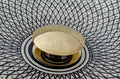 Solid Brass Push-Button Sink Drain
