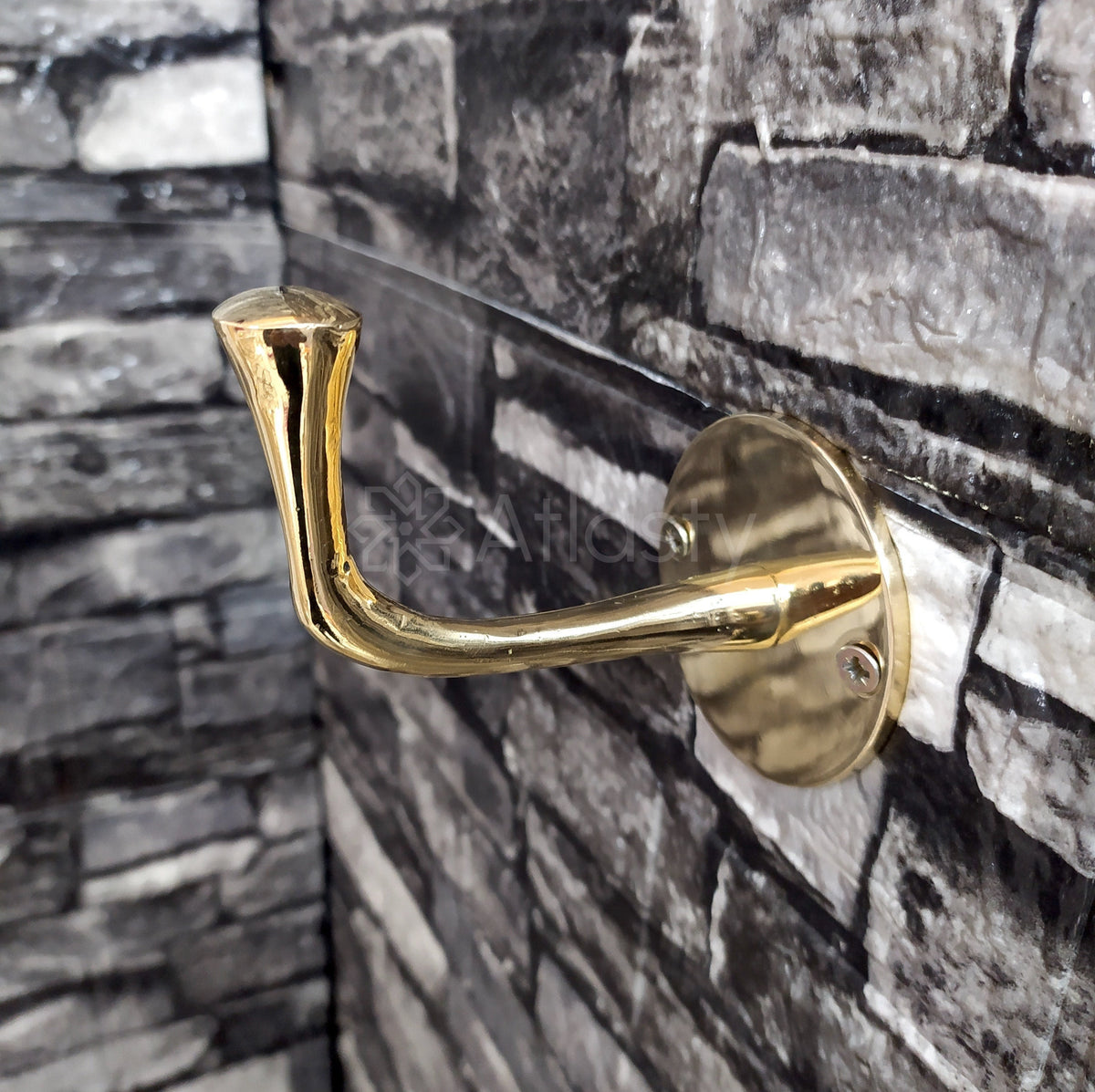 Handmade Solid Brass Wall Hook