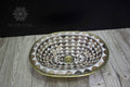 Solid Brass Sink, Resin and Wood Conception, Drop in sink For Bathroom, Moroccan Sink.