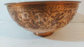 Etched Copper Vessel Sink Vanity - Bathroom Bowl Sink Moroccan Handmade