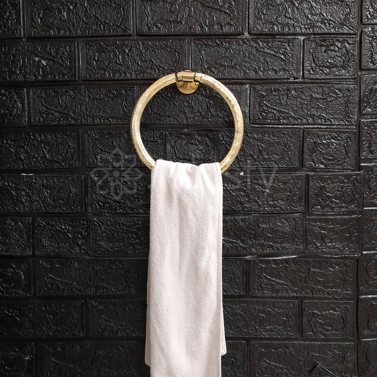 Solid Brass Towel Holder For Bathroom