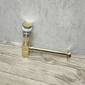 Solid Brass P Trap, Solid Brass Square Siphon for Bathroom Sink