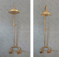 Unlacquered Brass Rustic Shower System - Farmhouse Outdoor And Indoor Shower