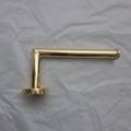 Solid Brass L-Shape Toilet Paper Holder