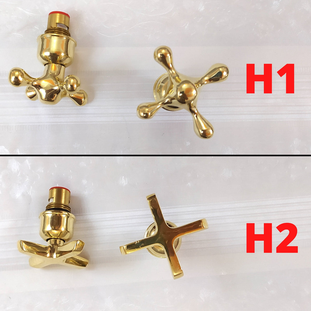 Handmade Unlacquered Brass Faucet