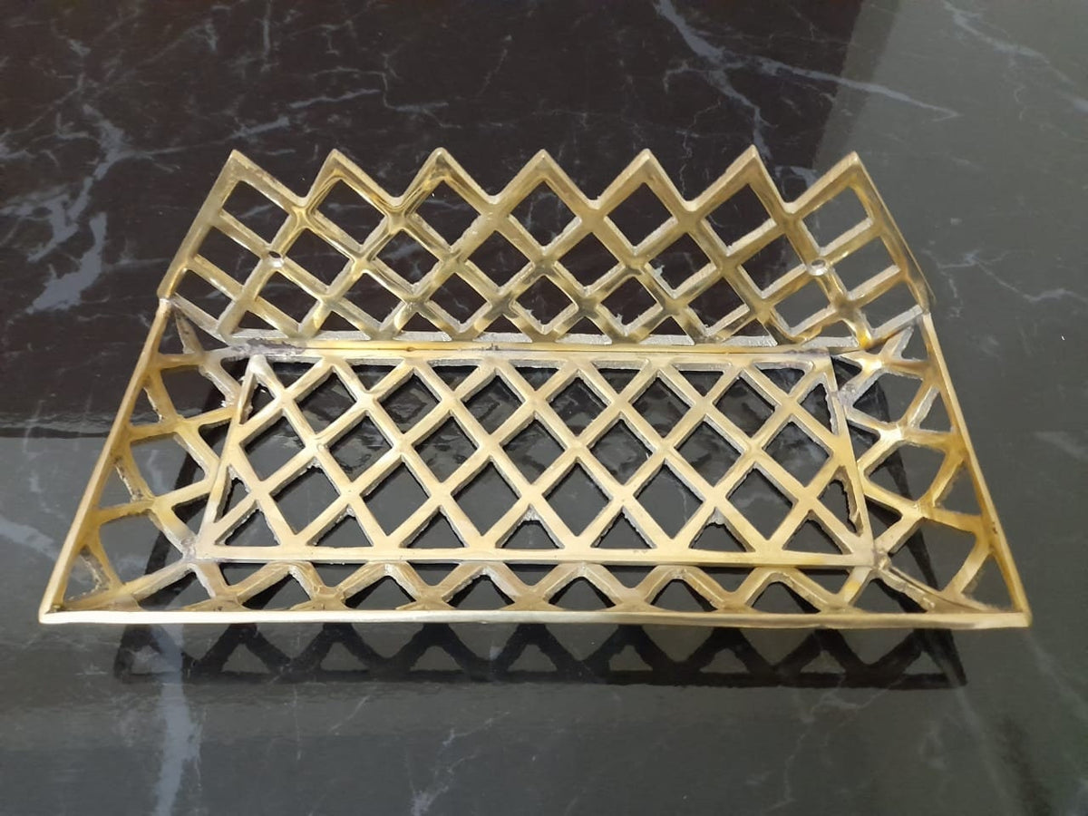 Unique Hand made Unlacquered Brass Wall Shelf For Shower Or Bathroom - Handmade Shelves On Wall