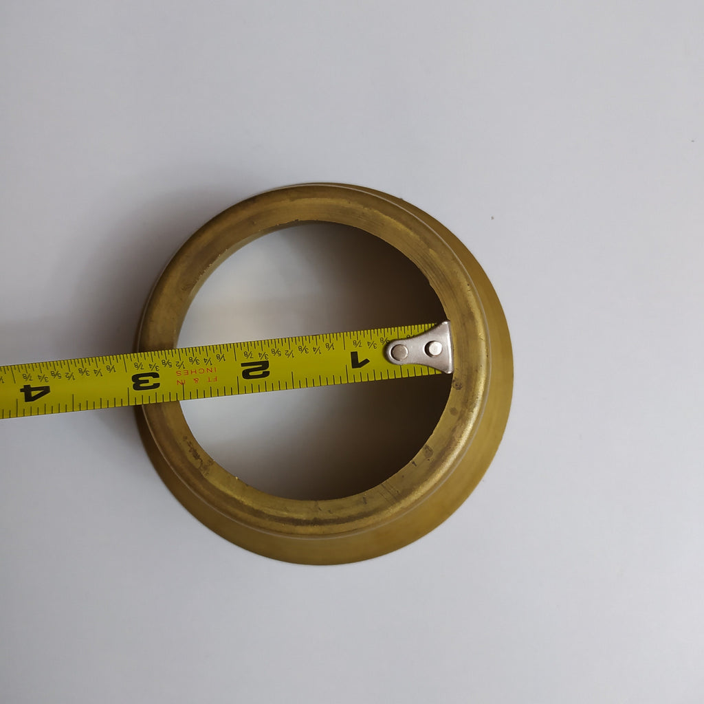 Handmade Unlacquered Brass Garbage Disposal Flange