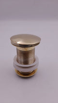 Solid Unlacquered brass sink drain, Solid Brass Drain, Pop Up Drain