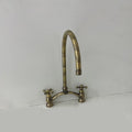 Oil Rubbed Bronze Kitchen Faucet, Bridge V Kitchen Sink Faucet
