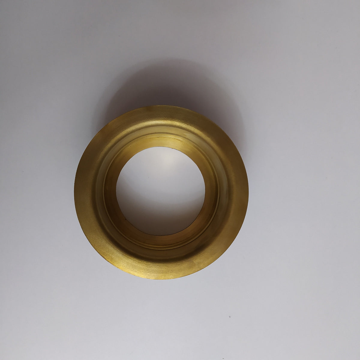 Handmade Unlacquered Brass Garbage Disposal Flange