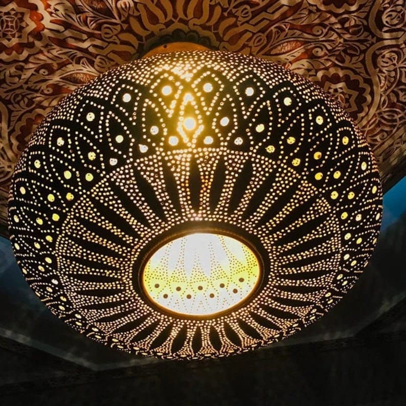 Chandelier Pendant Light,Handmade Moroccan made by ethically made shop