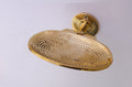 Hammered Brass Hanging Soap Holder