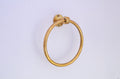 Handmade Unlacquered Brass Towel Ring