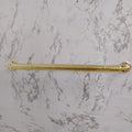 Hammered Solid Brass Wall Mounted Towel Holder For Bathroom