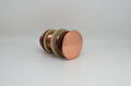 Copper drain pushup button – Pop Up Bathroom Sink Drain