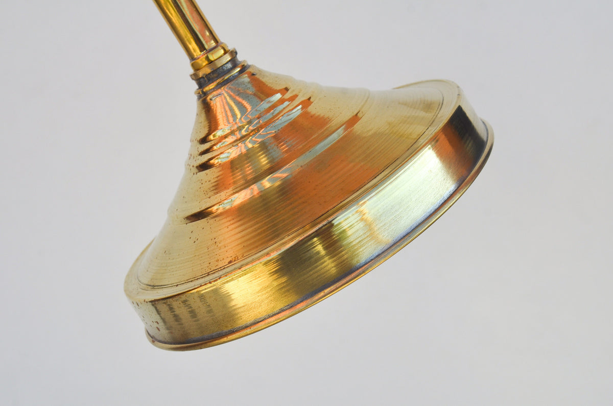 Brass rain shower head – work outdoors