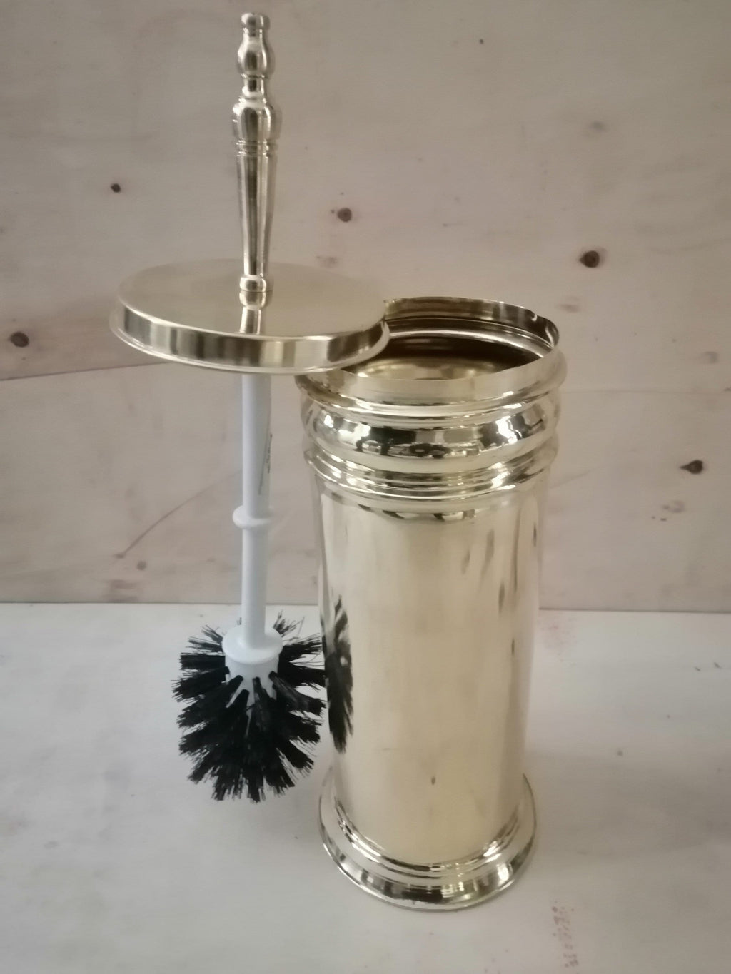 Handmade Pure Brass Toilet Brush