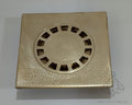 Hammered BRASS Square Drain Cover,Moroccan Handmade Shower Floor Drain