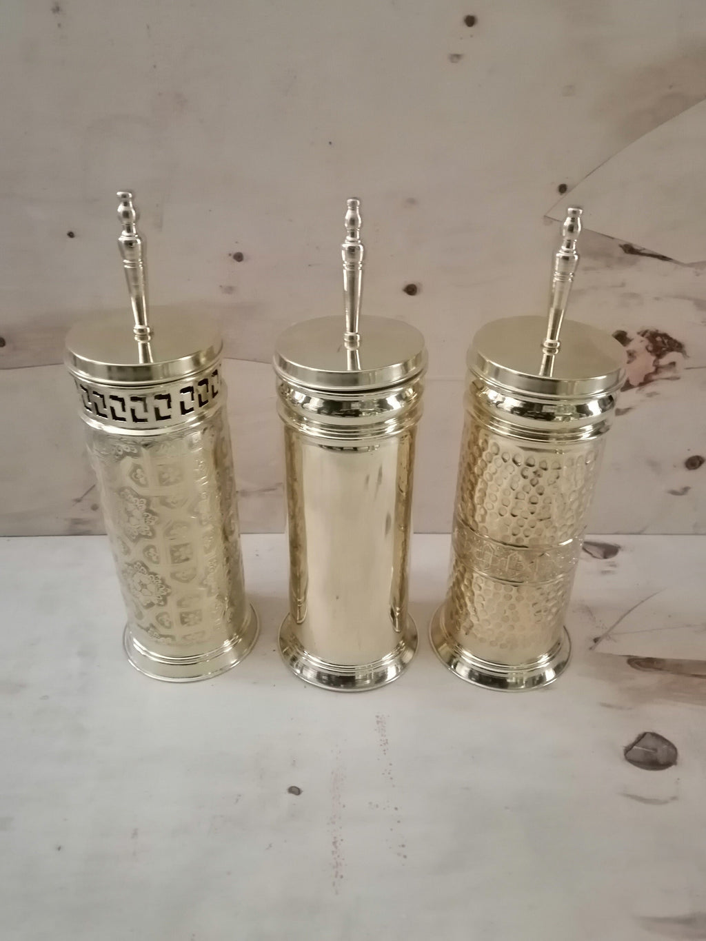 Handmade Pure Brass Toilet Brush