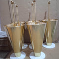 Unlacquered Solid Brass Umbrella Stand, Brass Umbrella Holder, Antique Brass Umbrella Stand For Entryway