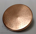 Unlacquered Solid Copper Rain Shower Head: Moroccan Construction