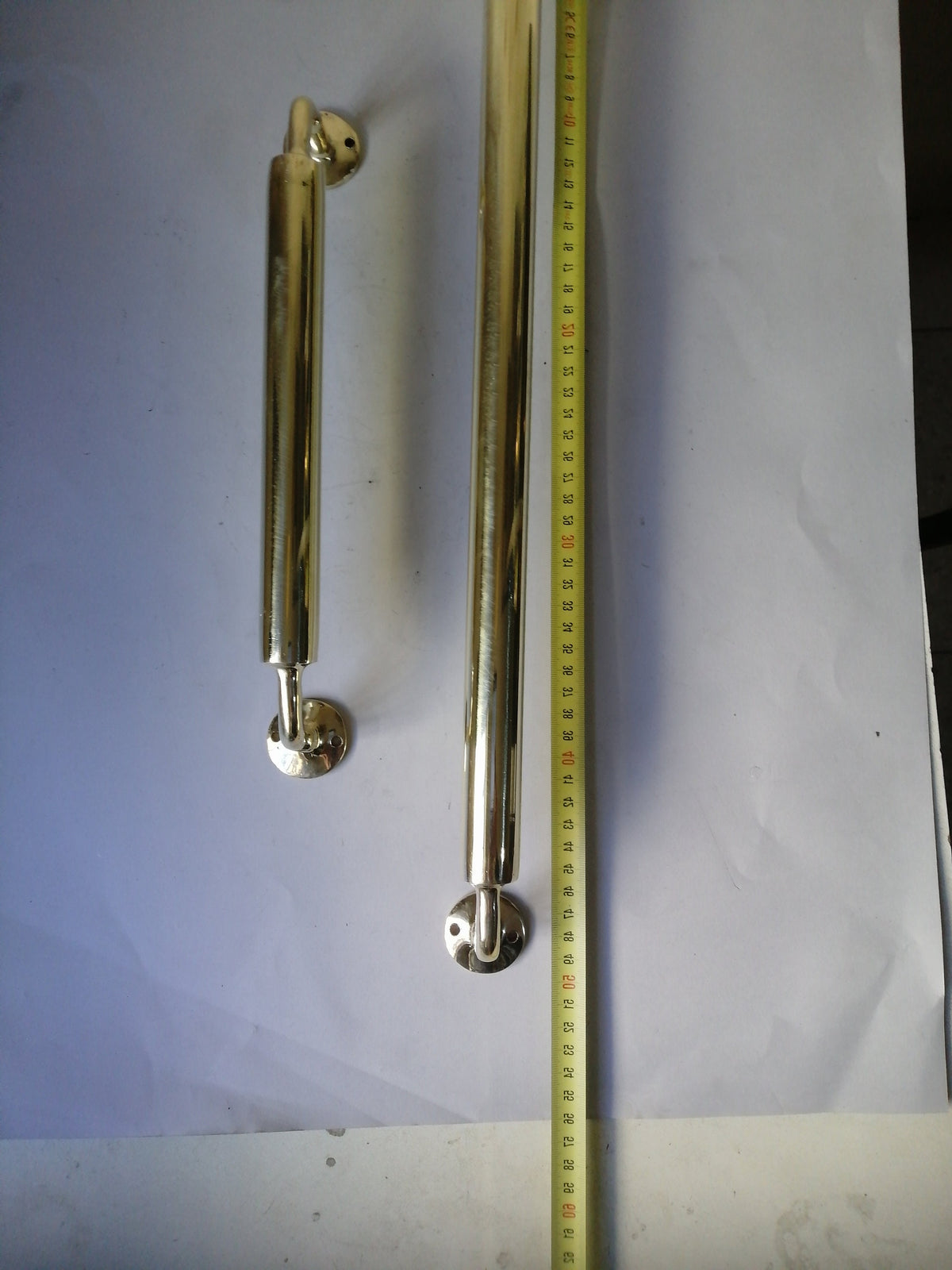 Moroccan Handmade Brass Towel Rod Bar