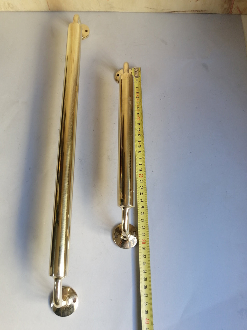 Moroccan Handmade Brass Towel Rod Bar