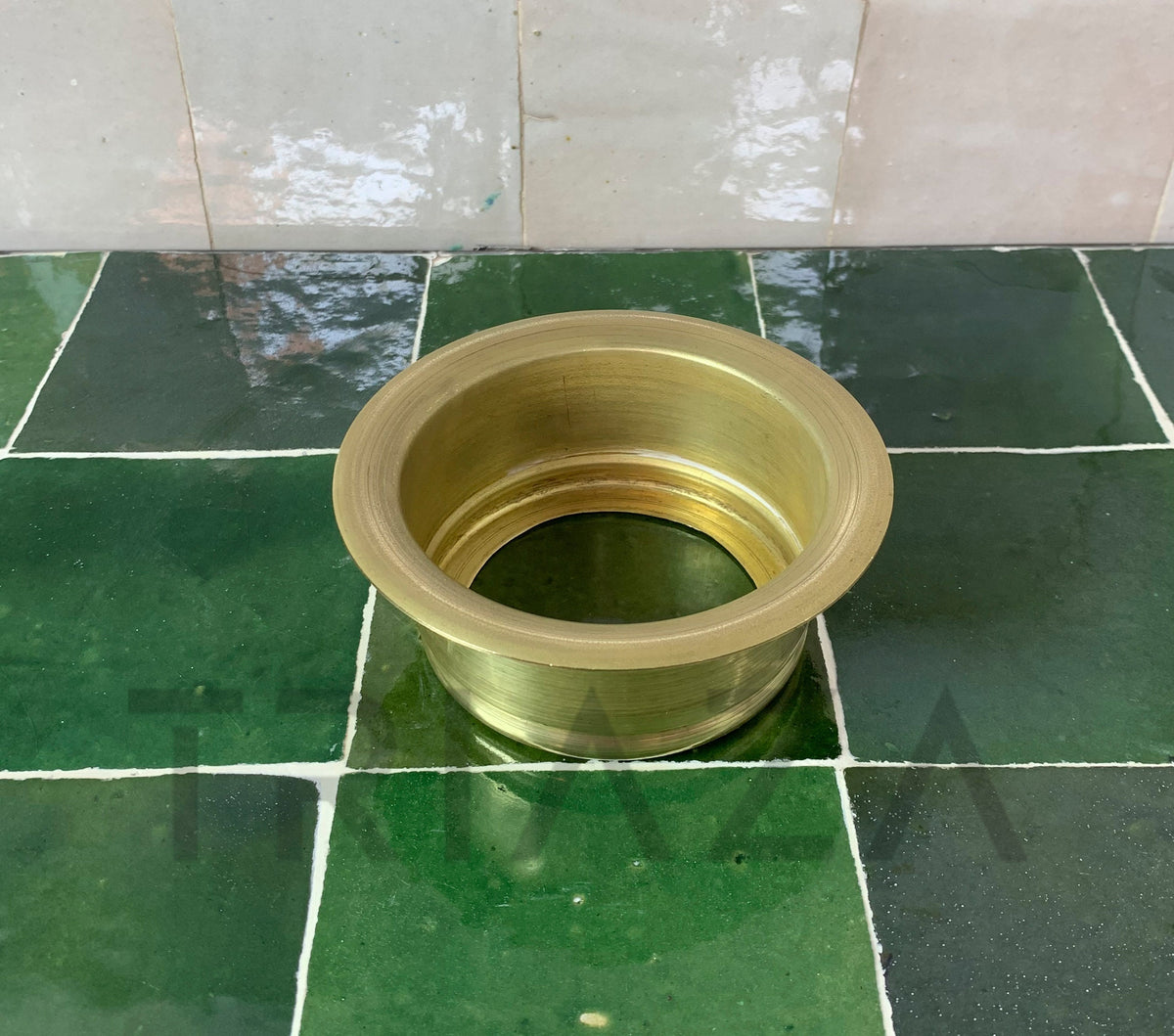 Unlacquered Solid Brass Kitchen Sink Flange Disposal