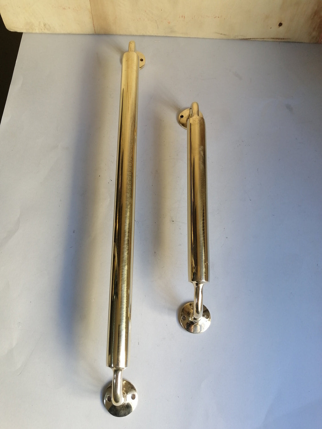 Moroccan Handmade Brass Towel Rod Bar