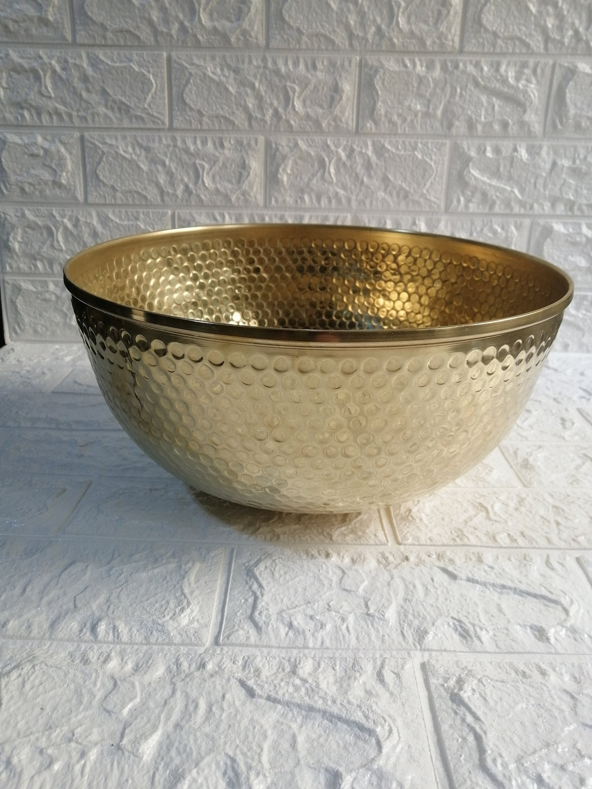 Mid Century Brass Vessel Sink