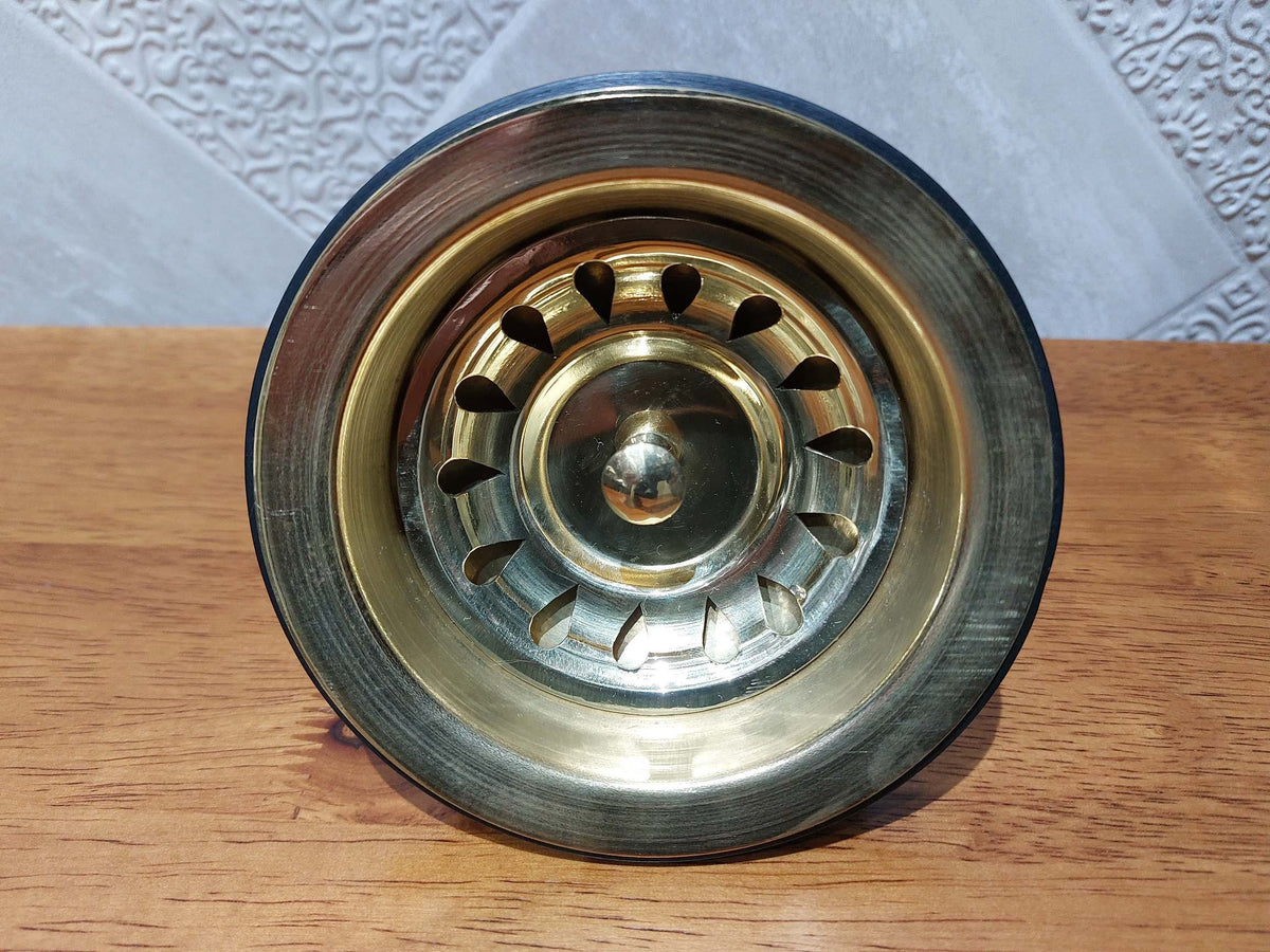 Unlacquered Brass Kitchen Sink Strainer, Sink Waste, Strainer Basket, Drain Cover & Basket Strainer
