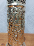 Handcrafted Antique Brass Toilet Bowl Brush and Moroccan Bathroom Brass Plastic Storage Basket Toilet Brushes Toilet Bru