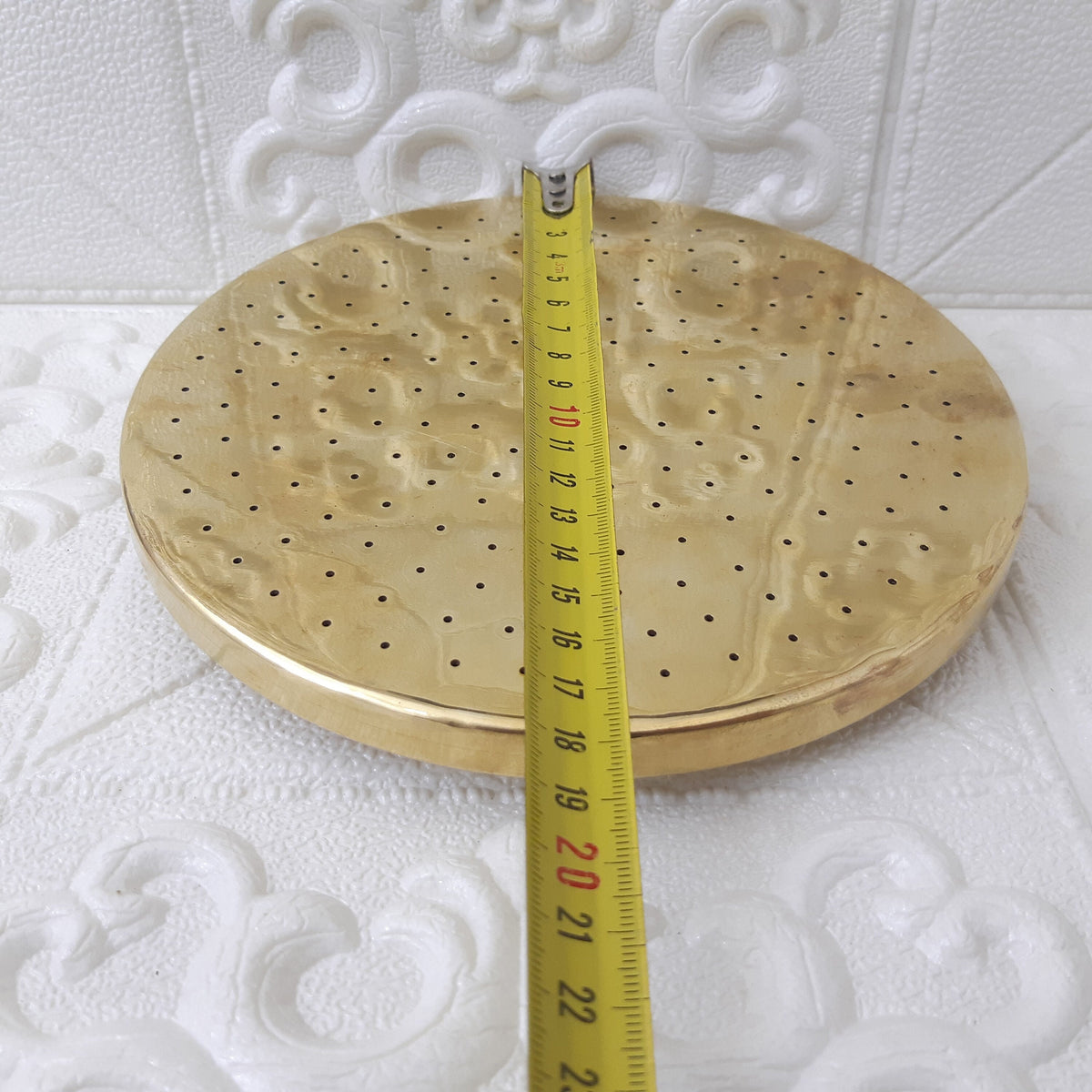 Unlacquered Solid Brass Rain Shower Head