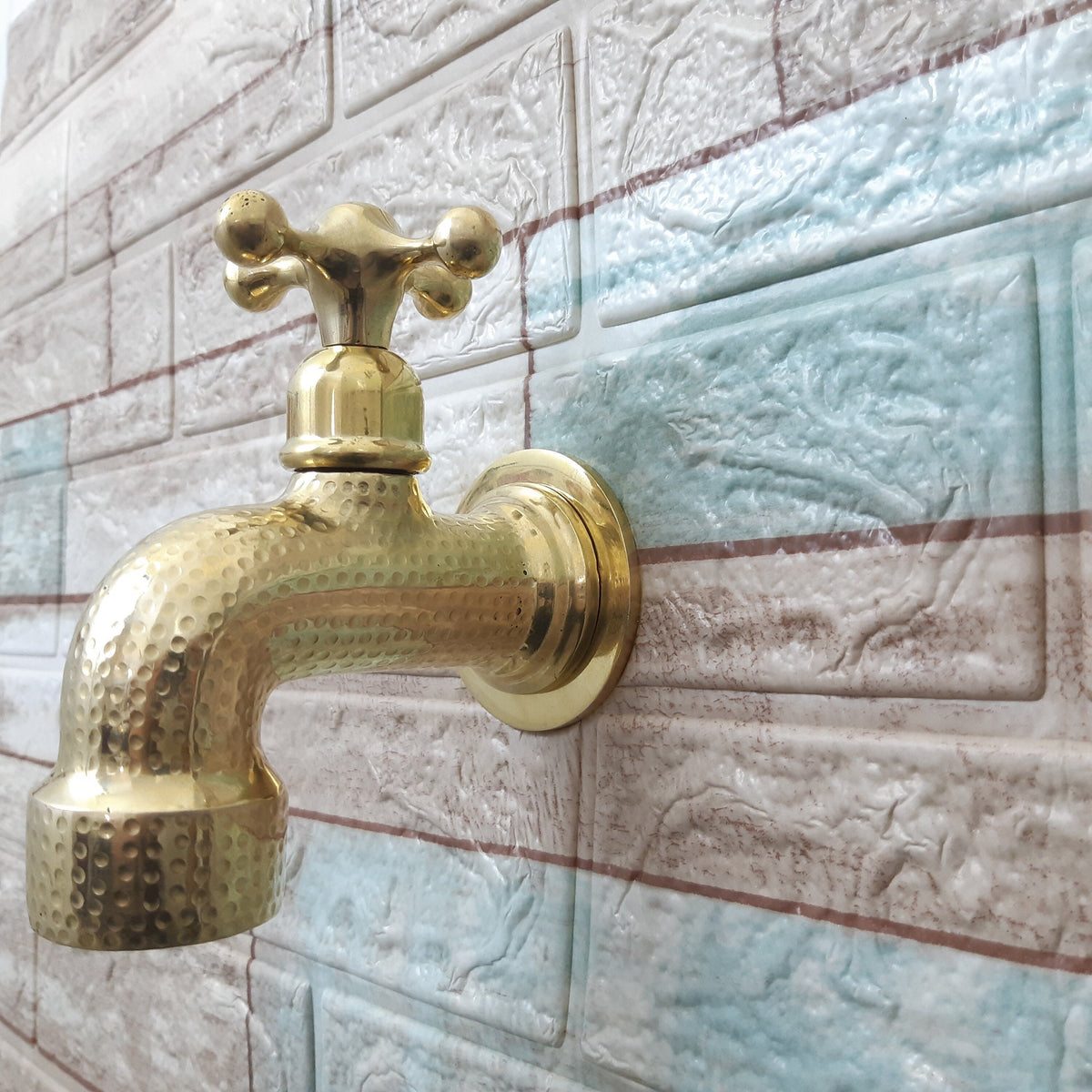 SOLID BRASS TAPS Design Options Minimal Engraved Red Brass Patina