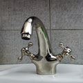 Single-Hole Bathroom Faucet – polished nickel Tap