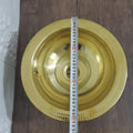 Round Unlacquered Brass Bathroom Sink Handmade Solid Bar Sink Drop In