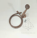 Unlacquered Copper Hand Held Shower