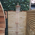 Unlacquered Solid Copper Rain Shower Head - works outdoor indoor - large Round Handcrafted Vintage Showerhead