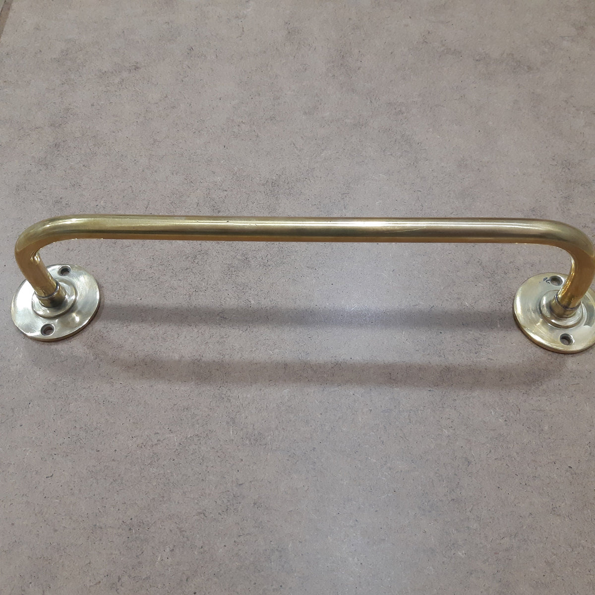 Unlacquered Brass Towel Bar – Wall Mounted Bathroom Towel Holder