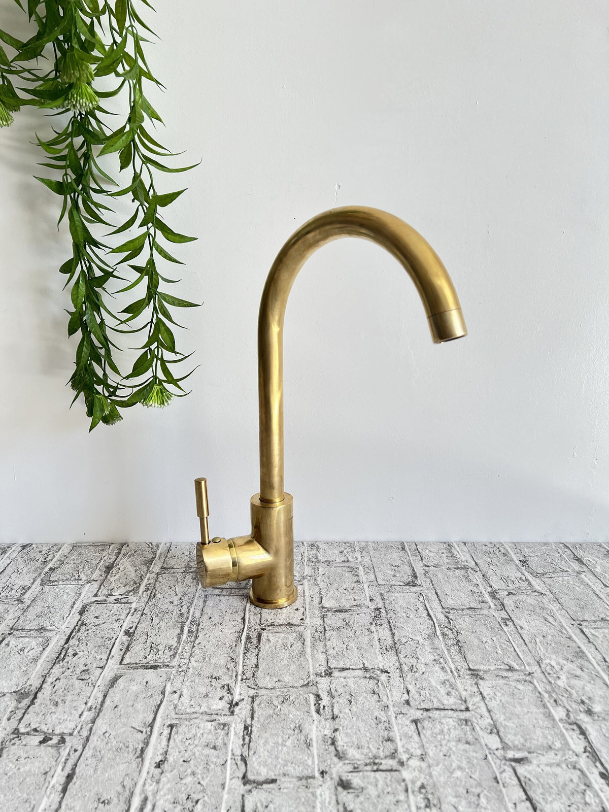 Moroccan faucet Brass Basin Faucet - One Hole One Handle Mixer Faucet - Wet Bar Faucet -Tap - Mid Century Modern Kitchen