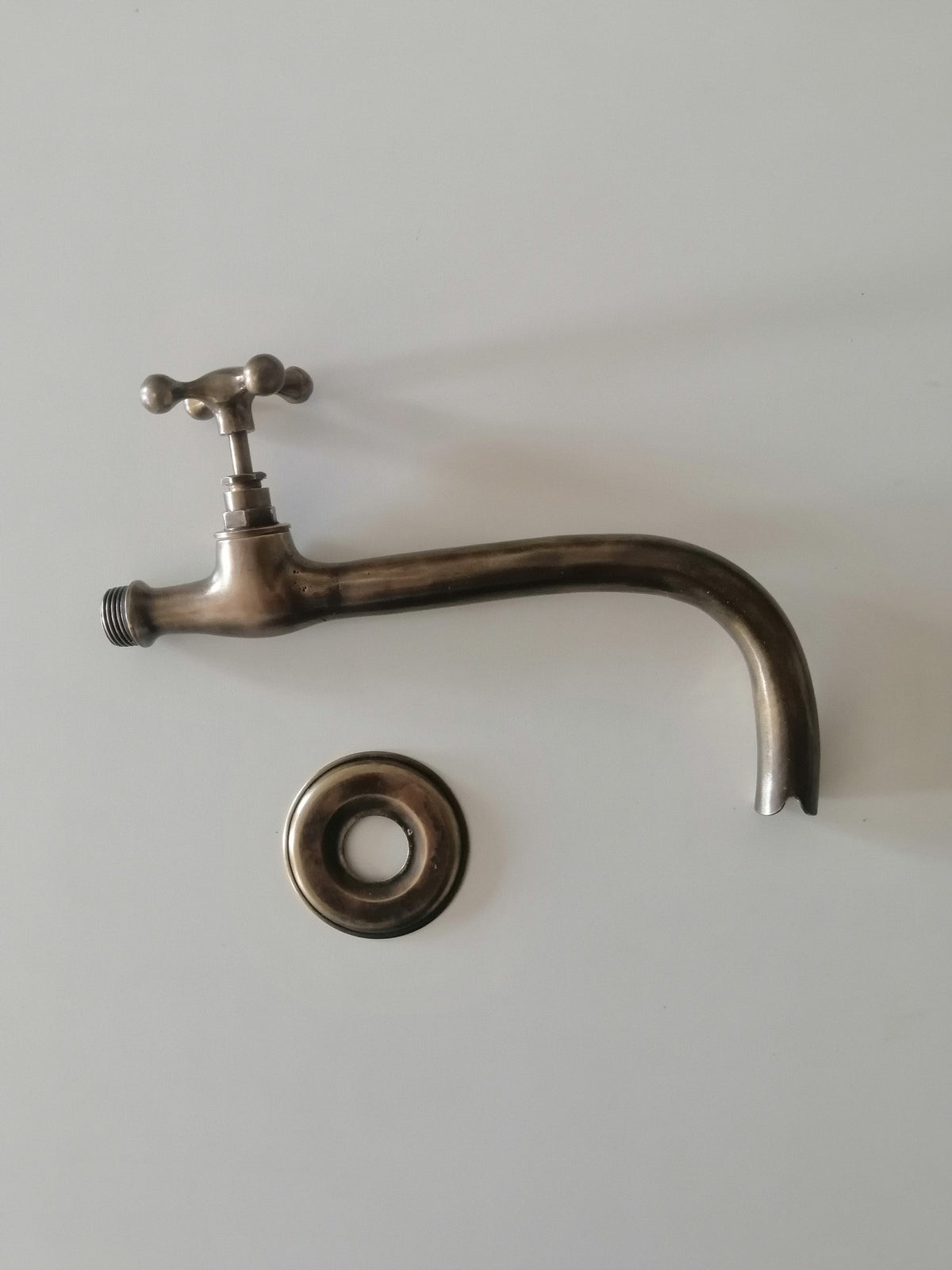 Handmade Moroccan Bronze Wall Mounted Faucet