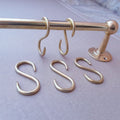 Handmade Solid Brass Pot & Pan Rail
