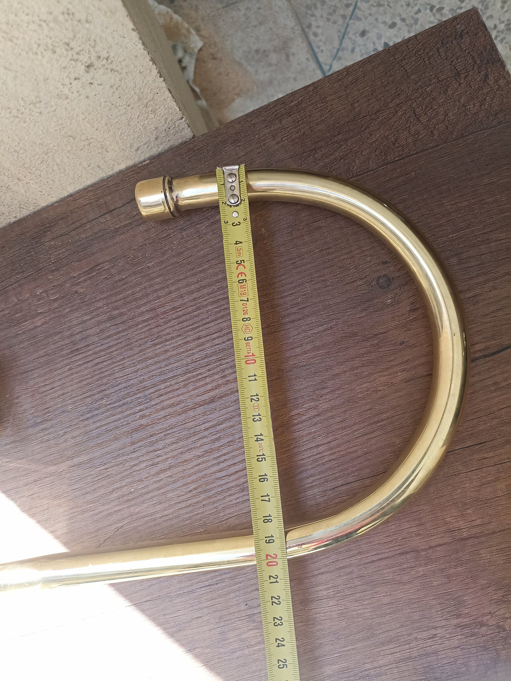 Personalizable Unlacquered Brass Bridge Kitchen Faucet - Custom Fit