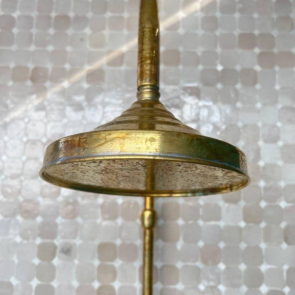 Unlacquered Brass Rainfall Shower Head - 8" Round