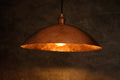 Copper Light Fixture, Hammered Solid Copper Dome Pendant Light, Ceiling Light