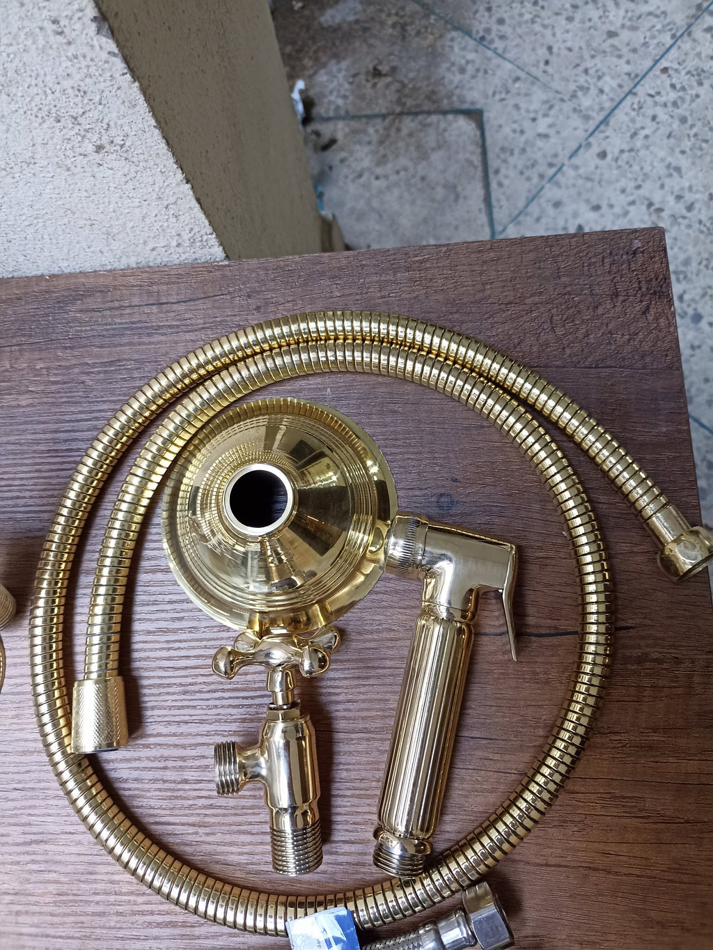 Unlacquered Brass Engraved V-Bridge Kitchen Faucet with Side Spray - Timeless 2-Handle Elegance for Your Kitchen