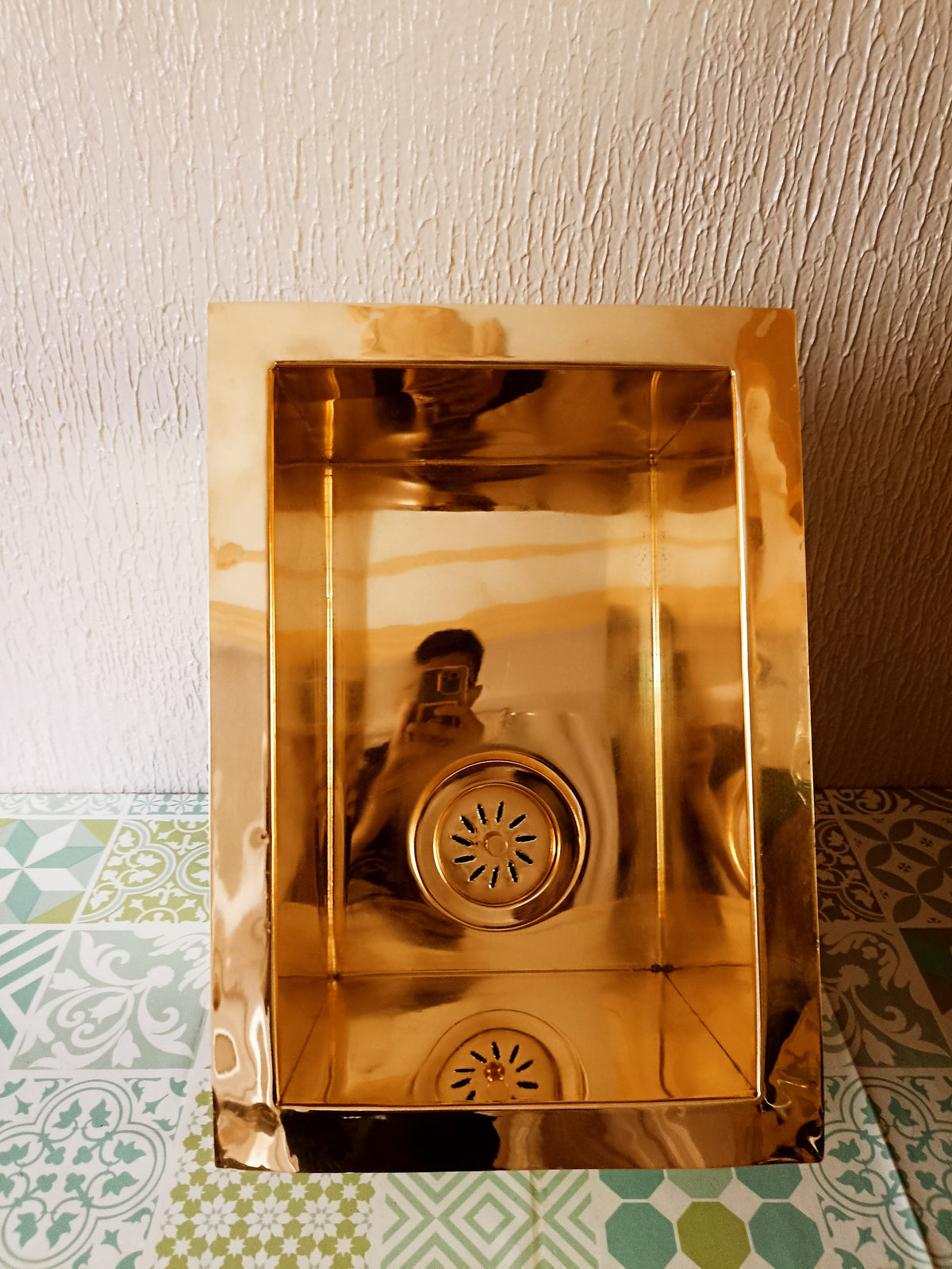 Solid Unlacquered Brass Undermount Sink