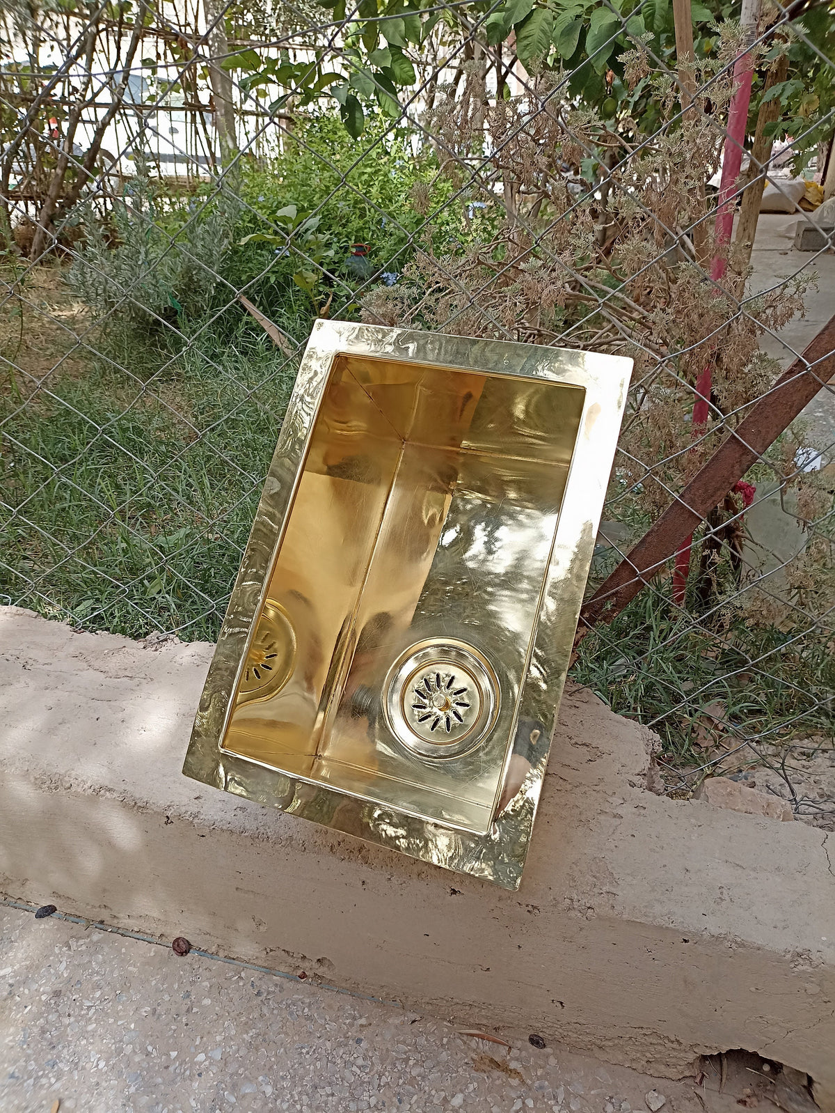 Unlacquered Brass Kitchen Sink: Timeless Elegance