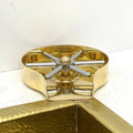 Unlacquered Brass Glass Rinser